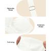 imageWomen Underwire Bikini Top Only  Push Up Swimsuit Top Large Bust Bathing Suit Tops 2025 Supportive Swim TopsWhite