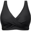 imageWomen Underwire Bikini Top  Push Up Bathing Suit Top Large Bust Swim Top 2025 Swimsuit TopBlack