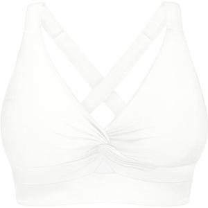 imageWomen Underwire Bikini Top Only  Push Up Swimsuit Top Large Bust Bathing Suit Tops 2025 Supportive Swim TopsWhite
