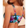 imageWomen Bikini Top Only  Supportive Swimsuit Top Large Bust Bathing Suit Top 2025 Cut Out Twist Swim TopMulti Floral