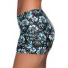 imageYonique Womens Swim Shorts Solid Tankini Bottoms Swimsuit BottomsAvailable in PlusAqua Flower