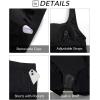 imageTankini Swimsuits with Shorts  Two Piece Swimsuits Tummy Control Bathing Suits with PocketsBlack