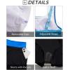imageTankini Swimsuits with Shorts  Two Piece Swimsuits Tummy Control Bathing Suits with PocketsBlue Gradient
