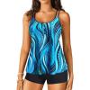Blue Wavy Pattern
