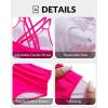 imageWomen Plus Size Two Piece Swimsuit  High Waisted Bikini with Double Straps Tummy Control Bathing Suit 2025 SwimwearHot Pink
