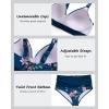 imageWomens Plus Size High Waisted Bikini  Two Piece Swimsuit Tummy Control Bathing Suit 2025 Twist SwimwearBlue Flower