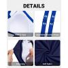 imageYonique Plus Size One Piece Swimsuit for Women Tummy Control Bathing Suit Cutout SwimwearNavy Bule
