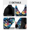 imageYonique Plus Size One Piece Swimsuits for Women Tummy Control Bathing Suits Full Coverage SwimwearBlack Floral