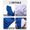 imageYonique Plus Size One Piece Swimsuits for Women Tummy Control Bathing Suits Full Coverage SwimwearBlue01