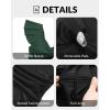 imageYonique Plus Size One Piece Swimsuits for Women Tummy Control Bathing Suits Full Coverage SwimwearGreen and Black01