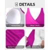 imageYonique Plus Size One Piece Swimsuits for Women Tummy Control Bathing Suits Full Coverage SwimwearPink