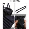 imageYonique Women Plus Size One Piece Swimsuits Tummy Control Bathing Suits Vintage SwimwearBlack01