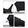 imagePlus Size Swim Dress  One Piece Swimsuit for Women Tummy Control Bathing Suit Modest Skirted Swimwear 2025Black