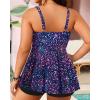 imagePlus Size Tankini Top Only  Flowy Bathing Suits Top Plus Size Swim Top 2025 Modest Swimsuits TopStar Whole Sky