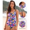 imageWomens One Piece Swimsuit Tummy Control  Slimming Bathing Suit V Wired Full Coverage 2025 SwimwearColorful Floral