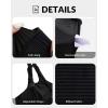 imageYonique Cutout One Piece Swimsuit Women  One Shoulder Bathing Suit Ribbed Swimwear 2025 MonokiniBlack