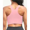 imageYonique Women High Waisted Bikini Two Piece Swimsuit Crop Bathing Suits Sporty Swimwear Bikini SetBaby Pink