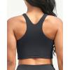 imageYonique Women High Waisted Bikini Two Piece Swimsuit Crop Bathing Suits Sporty Swimwear Bikini SetBlack