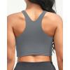 imageYonique Women High Waisted Bikini Two Piece Swimsuit Crop Bathing Suits Sporty Swimwear Bikini SetGray
