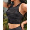 imageYonique Women High Waisted Bikini Two Piece Swimsuit Crop Bathing Suits Sporty Swimwear Bikini SetTiedye Camouflage