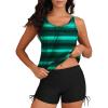 Green & Stripe