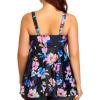 imagePlus Size Tankini Tops for Women Only  Flowy Bathing Suits Tops Modest Swimsuit No BottomColorful Floral