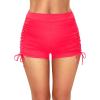 imageWomen Swim Shorts High Waisted Swimsuit Shorts Tummy Control Bathing Suit Bottom Plus Size BoyshortsHot Red