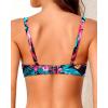 imageWomen Underwire Bikini Top  2025 Push Up Swimsuit Tops Padded Bra Bathing SuitTropic Floral