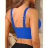 imageWomens Bikini Top  Supportive Swimsuit for Large Bust  2025 Cut Out Twist Swim TopBlue