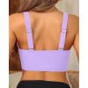 imageWomens Bikini Top  Supportive Swimsuit for Large Bust  2025 Cut Out Twist Swim TopLavender