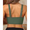 imageWomens Bikini Top  Supportive Swimsuit for Large Bust  2025 Cut Out Twist Swim TopOlive Green