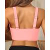 imageWomens Bikini Top  Supportive Swimsuit for Large Bust  2025 Cut Out Twist Swim TopPink