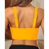 imageWomens Bikini Top  Supportive Swimsuit for Large Bust  2025 Cut Out Twist Swim TopYellow