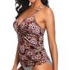 imageWomens Underwire Tankini Top Only  Push Up Swimsuit Top with Bra Support Tummy Control Bathing Suit Top No Bottom 2025Mandala