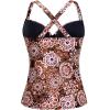 imageWomens Underwire Tankini Top Only  Push Up Swimsuit Top with Bra Support Tummy Control Bathing Suit Top No Bottom 2025Mandala