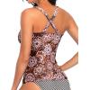 imageWomens Underwire Tankini Top Only  Push Up Swimsuit Top with Bra Support Tummy Control Bathing Suit Top No Bottom 2025Mandala