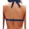 imageYonique Women Halter Bikini Top Only Padded Swimsuits Tops Vintage Bathing Suit Top No BottomNavy Blue