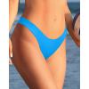 imageYonique Women Thong Bikini Bottom Bathing Suit BottomBlue
