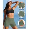 imageYonique Womens Swim Shorts High Waisted Swim Bottoms Tummy Control Bathing Suit Bottom Boy ShortsAvailable in PlusVcross Army Green