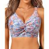 Orange Floral Print