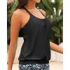 imageYonique Modest Tankini Tops for Women  Loose Fit Swim Tops No BottomBlack 01