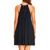 imageYonique Women Beach Cover Up Dresses Spaghetti Strap Dresses Summer Coverups Casual Sundresses with Ruffle HemBlack2