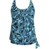 Blue Paisley Print