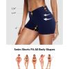 imageYonique Womens Swim Shorts Bathing Suits Bottoms Swimsuit BottomsAvailable in PlusNavy Blue