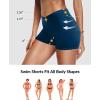 imageYonique Womens Swim Shorts Bathing Suits Bottoms Swimsuit BottomsAvailable in PlusPeacock Blue