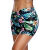 imageYonique Womens Swim Shorts Bathing Suits Bottoms Swimsuit BottomsAvailable in PlusTropic Leaves