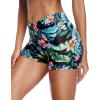 imageYonique Womens Swim Shorts Bathing Suits Bottoms Swimsuit BottomsAvailable in PlusTropic Leaves
