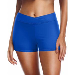 imageYonique Womens Swim Shorts Bathing Suits Bottoms Swimsuit BottomsAvailable in PlusBlue