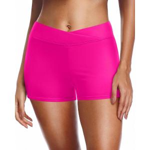 imageYonique Womens Swim Shorts Bathing Suits Bottoms Swimsuit BottomsAvailable in PlusHot Pink