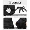 imageYonique Womens Halter Tankini Top No Bottom V Neck Swim Top Tummy Control Bathing Suit TopBlack03